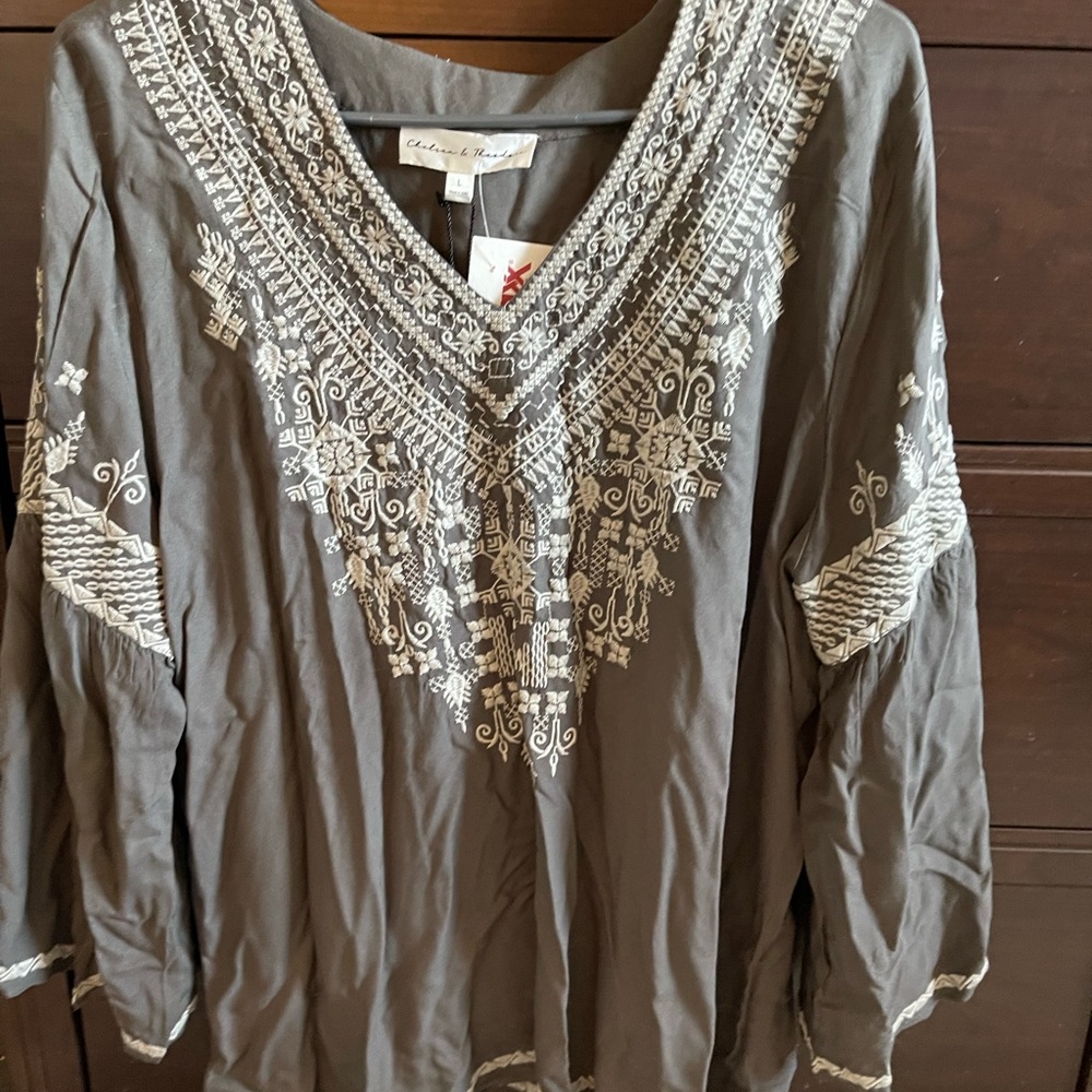 Boho top for spring and fall